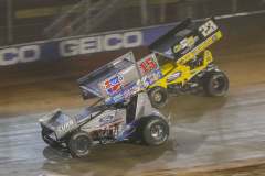 Donny Schatz at Bristol Motor Speedway