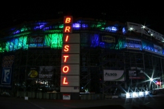 Donny Schatz at Bristol Motor Speedway