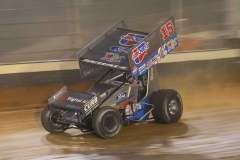 Donny Schatz at Bristol Motor Speedway