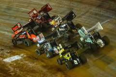 Donny Schatz at Bristol Motor Speedway