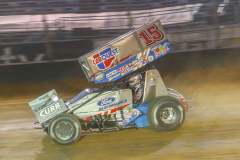 Donny Schatz at Bristol Motor Speedway