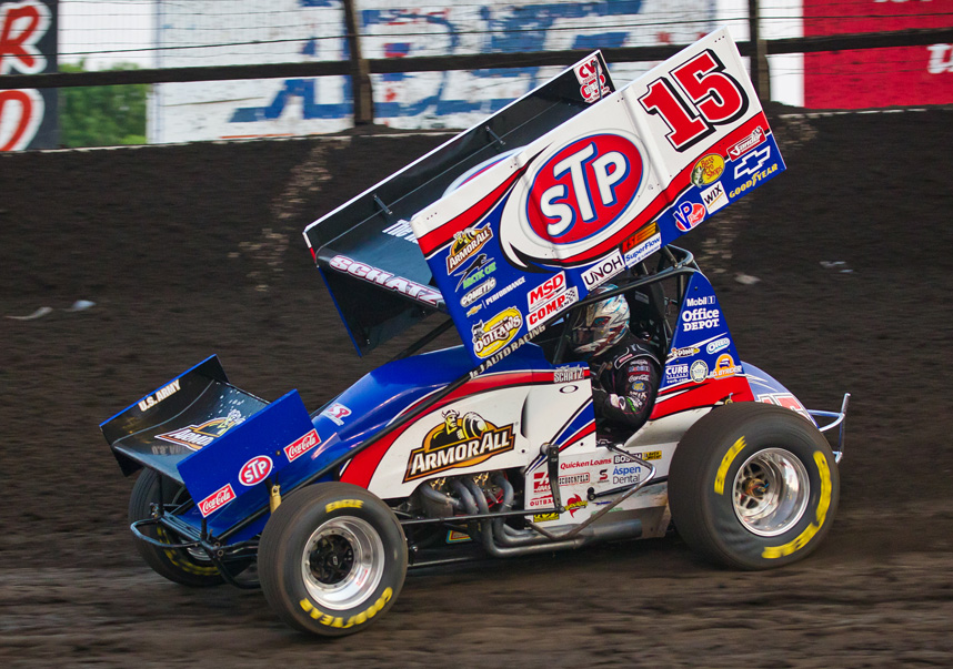 SCHATZ EIGHTH IN HUSET’S BATTLE – Donny Schatz