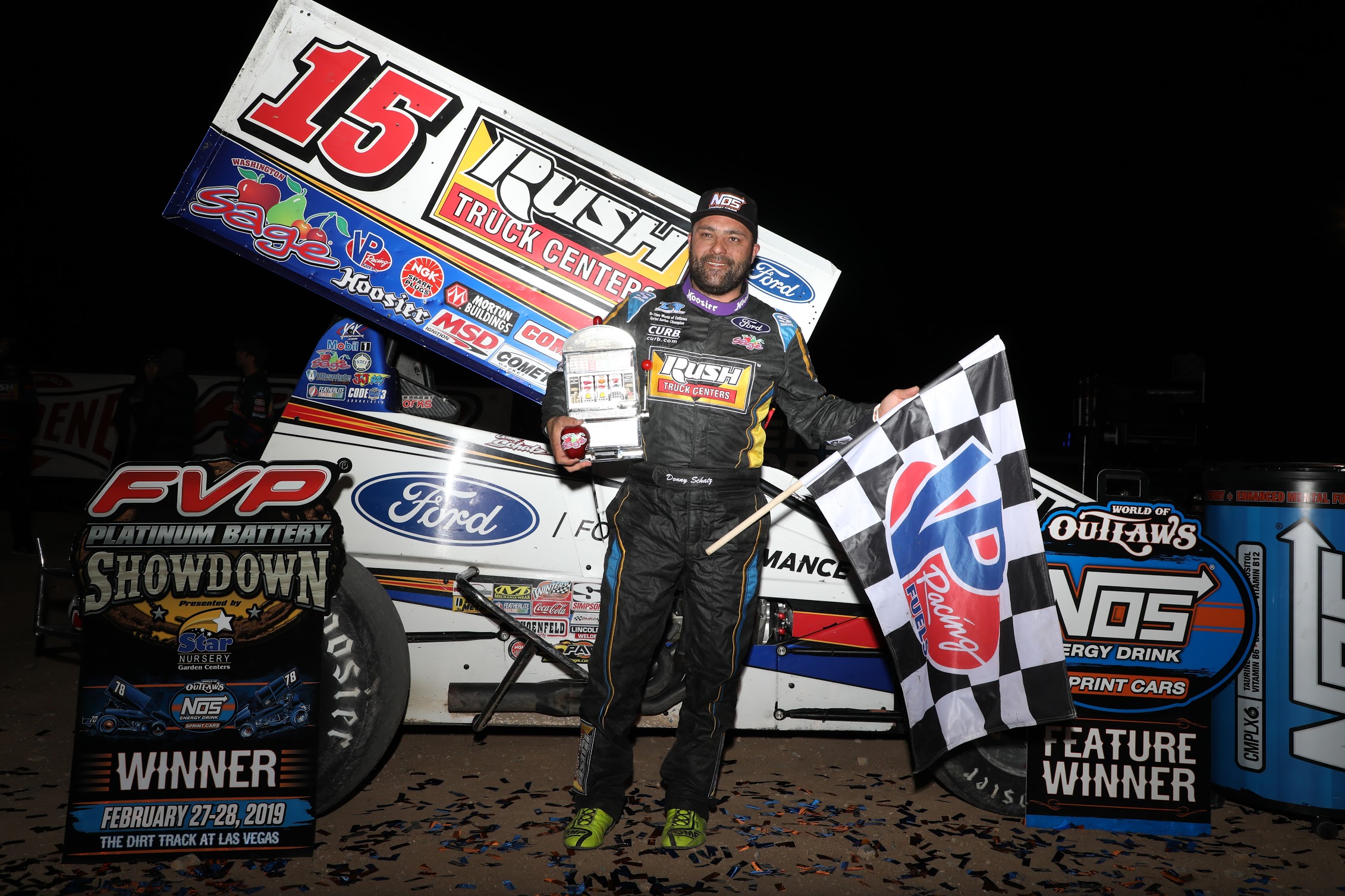 Donny Schatz, Las Vegas, Dirt Track, World of Outlaws