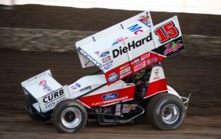 Donny Schatz, tony stewart racing, i-80 speedway, trent gower photography