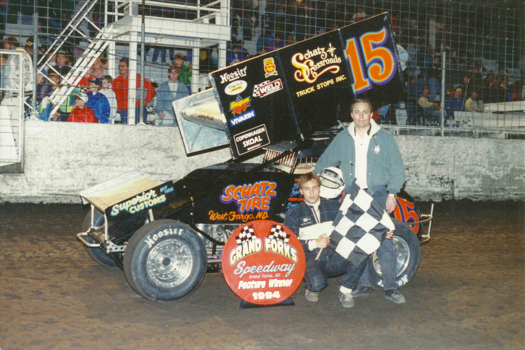 Donny Schatz, NOSA Sprints, Grand Forks Speedway, River Cities Speedway